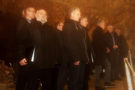 Ogled Škocjanskih jam s Štabom CZ za Notranjsko 21 Foto Ljubo Vukelič